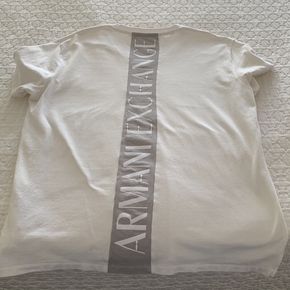 A/X Armani Exchange Men’s V neck short sleeve tee-shirt XL - Picture 7 of 8